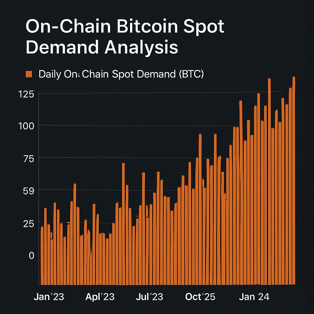 découvrez l'analyse on-chain de bitcoin (btc) avec prof. chaîne, explorant les raisons derrière la baisse apparente de la demande spot et les implications pour le marché.