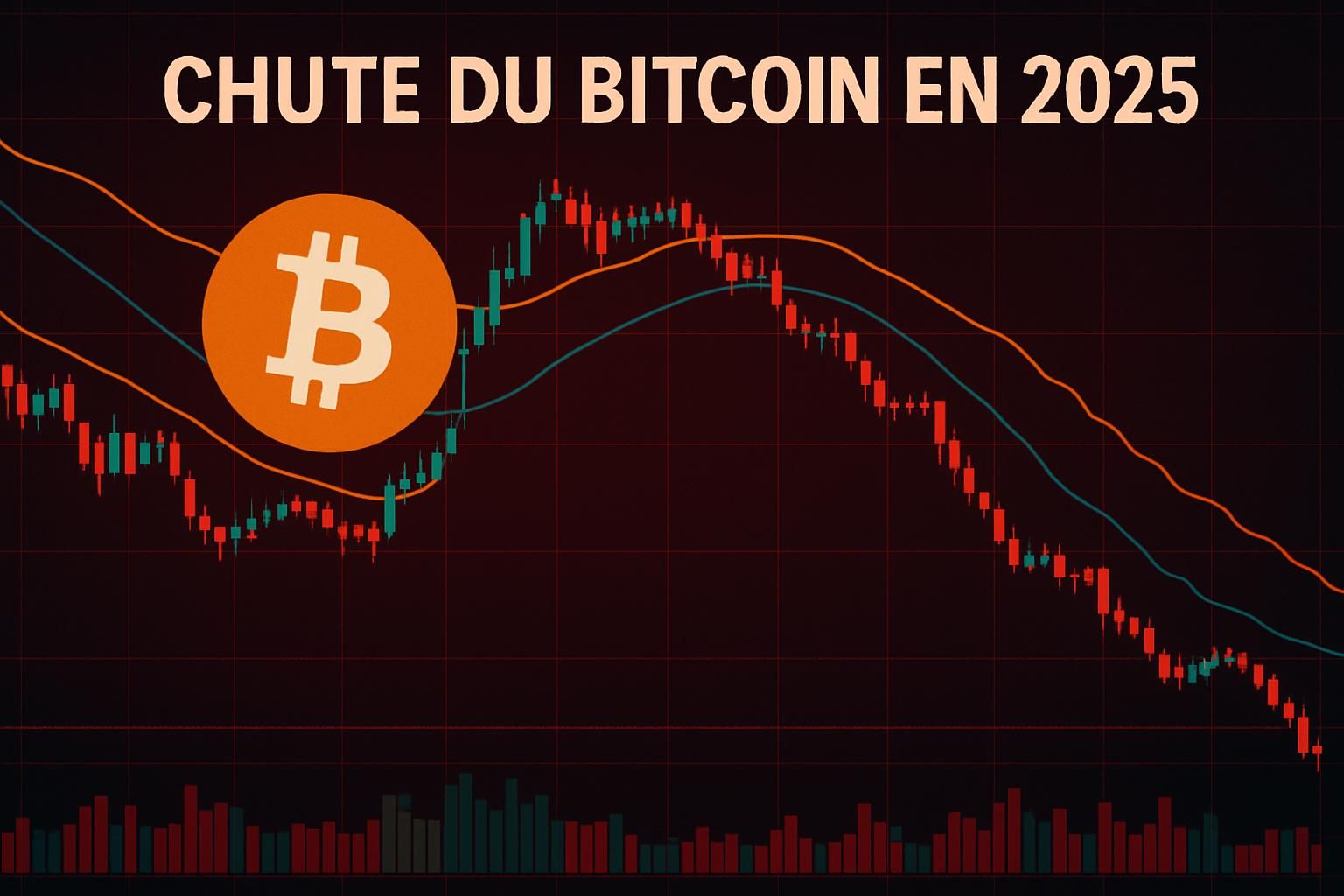 découvrez l'effondrement spectaculaire du bitcoin avec une chute de 50 % et son niveau le plus bas en 2 ans, face à la montée en puissance de l'or.