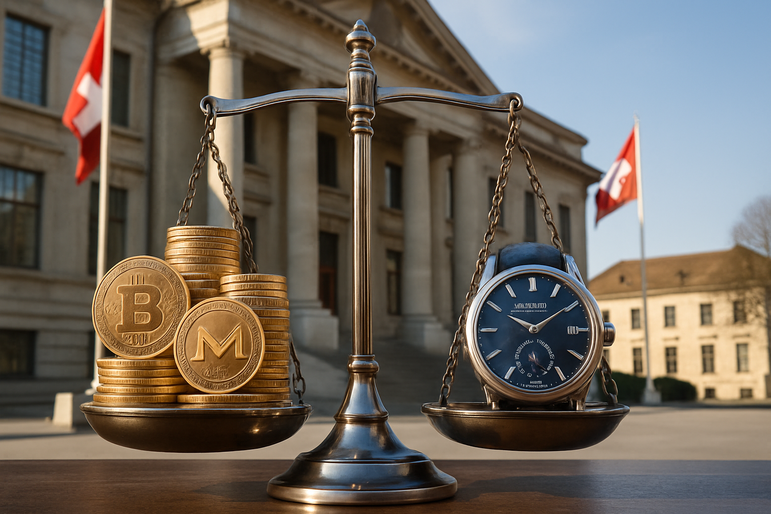 la justice suisse ordonne la restitution de 600 000 $ en bitcoins (btc) et monero (xmr) à patek philippe, mettant en lumière les enjeux juridiques liés aux cryptomonnaies.