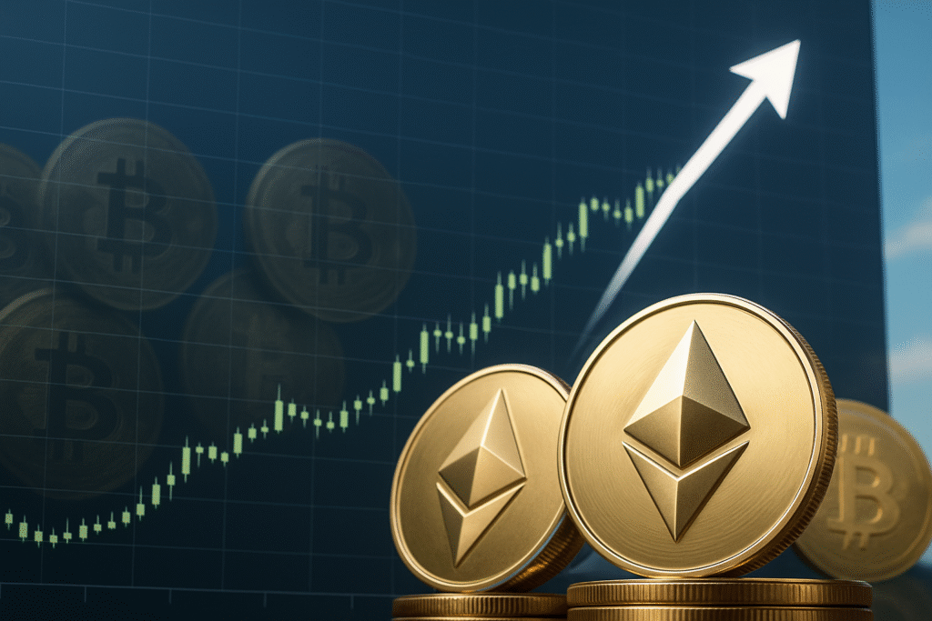 découvrez pourquoi un expert du marché prévoit une hausse spectaculaire de 170 % du ratio eth/btc, propulsant ethereum vers une ascension majeure face au bitcoin.