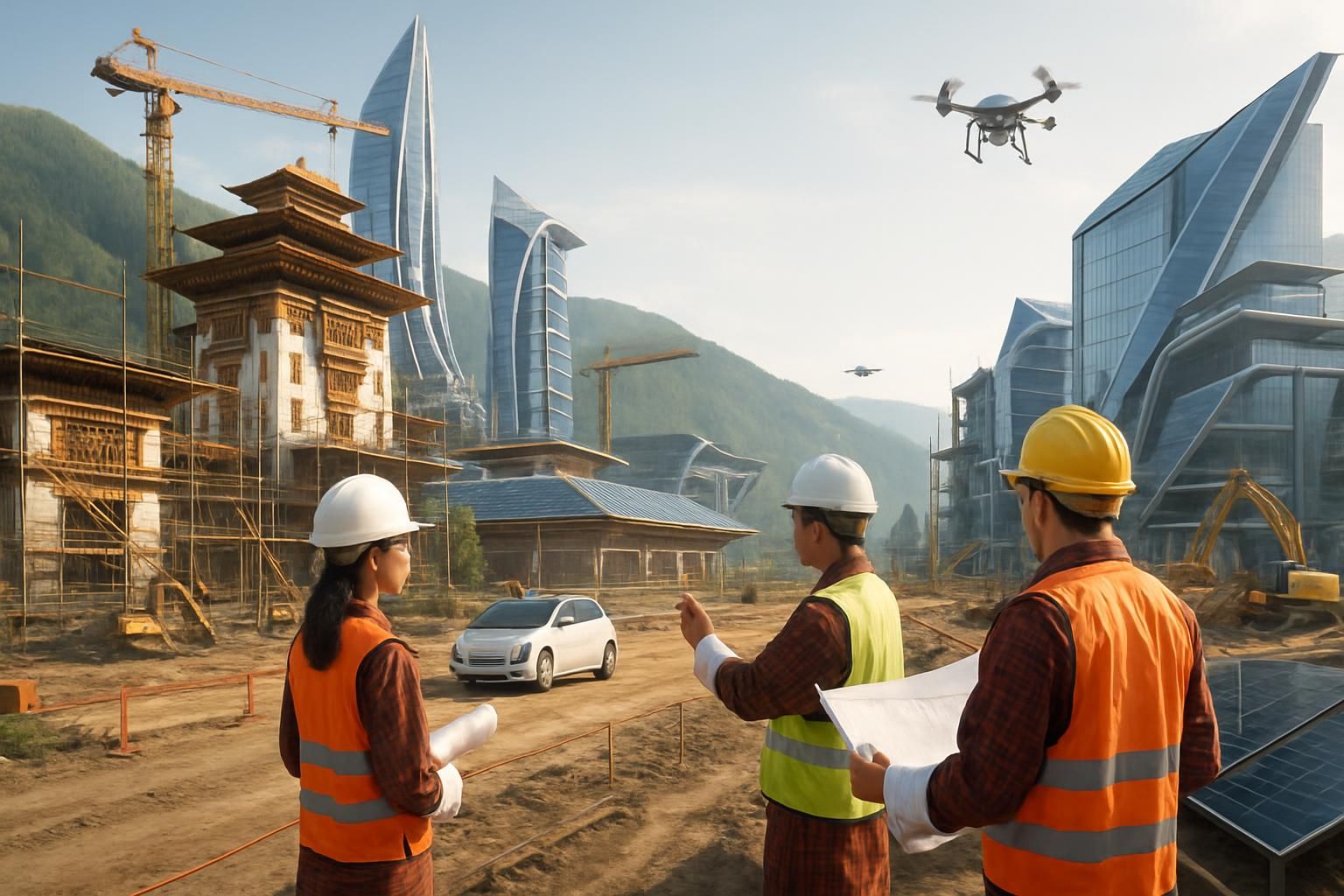 le bhoutan investit jusqu'à 10 000 btc pour développer une cité économique innovante, mêlant technologies avancées et développement durable.