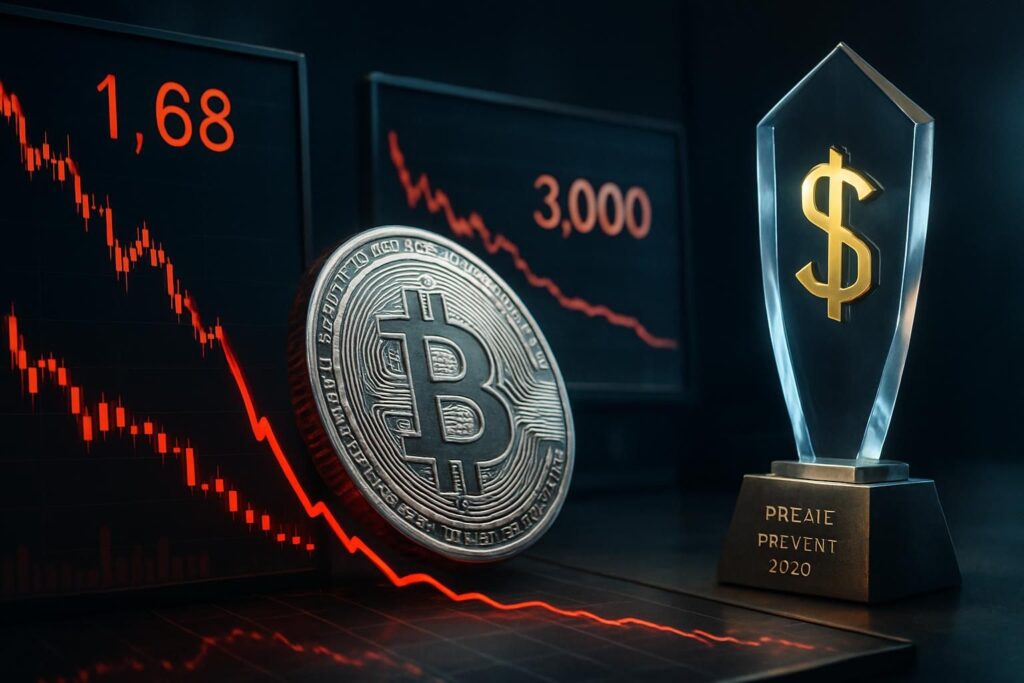 le xrp chute sous les 2 $, le btc tire le marché à la baisse, l'eth ne parvient pas à franchir les 3 000 $, tandis que digitap ($tap) remporte le prix de la meilleure prévente crypto 2026.