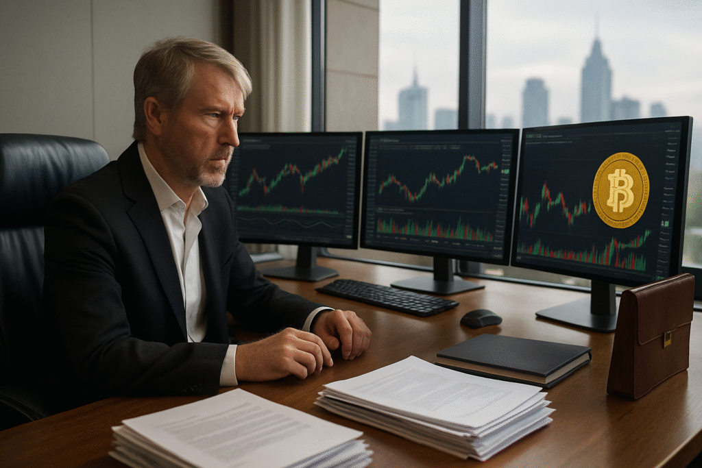 michael saylor renforce sa position dans le crypto-marché : microstrategy acquiert 10 645 nouveaux bitcoins pour consolider son portefeuille.