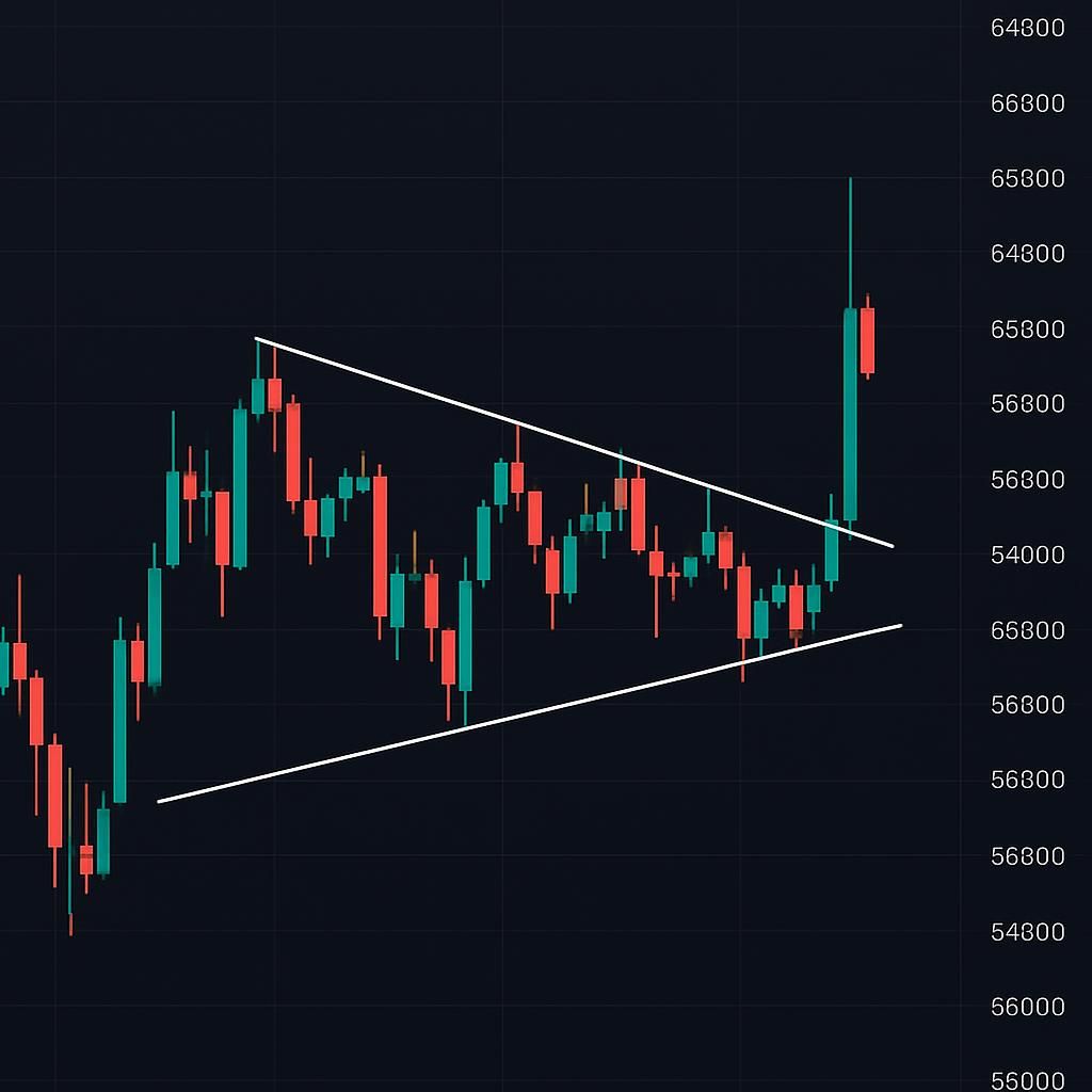 découvrez l'analyse technique hebdomadaire du btc sur bitget avec une rupture majeure du triangle, présentée par cryptodz407569. suivez les tendances et les prévisions du btcusdt pour optimiser vos investissements.