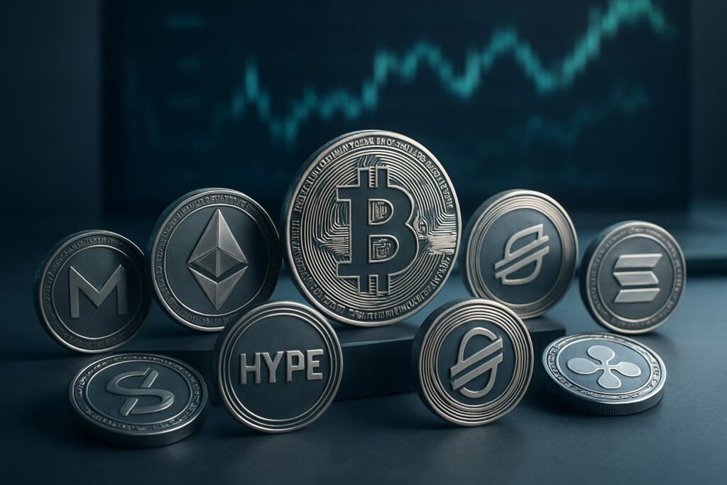 découvrez les 8 cryptomonnaies clés à suivre en janvier, avec un focus sur btc, eth, hype, xlm et d'autres tendances majeures du marché.