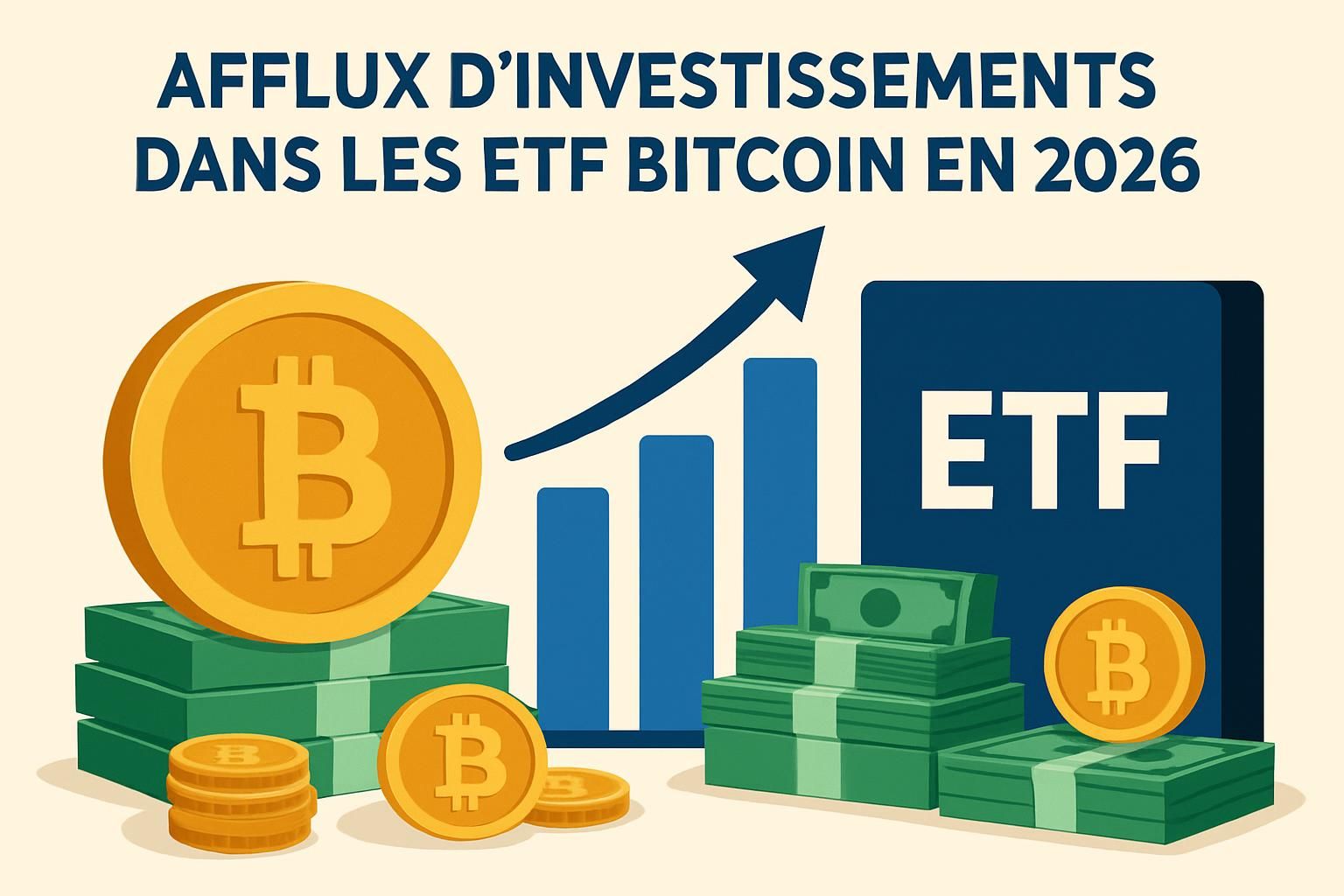 les etf bitcoin connaissent un engouement massif, attirant 1,7 milliard de dollars en trois jours, ce qui fait grimper le cours du btc à 97 000 $.