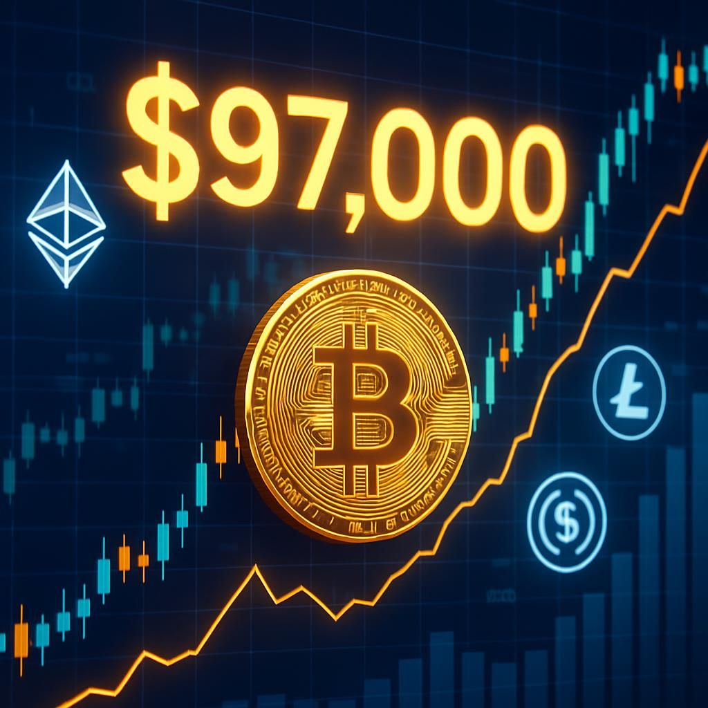 découvrez comment bitcoin (btc) a connu un rebond spectaculaire jusqu'à 97 000 $ grâce à une avancée réglementaire majeure, dynamisant le marché des cryptomonnaies.