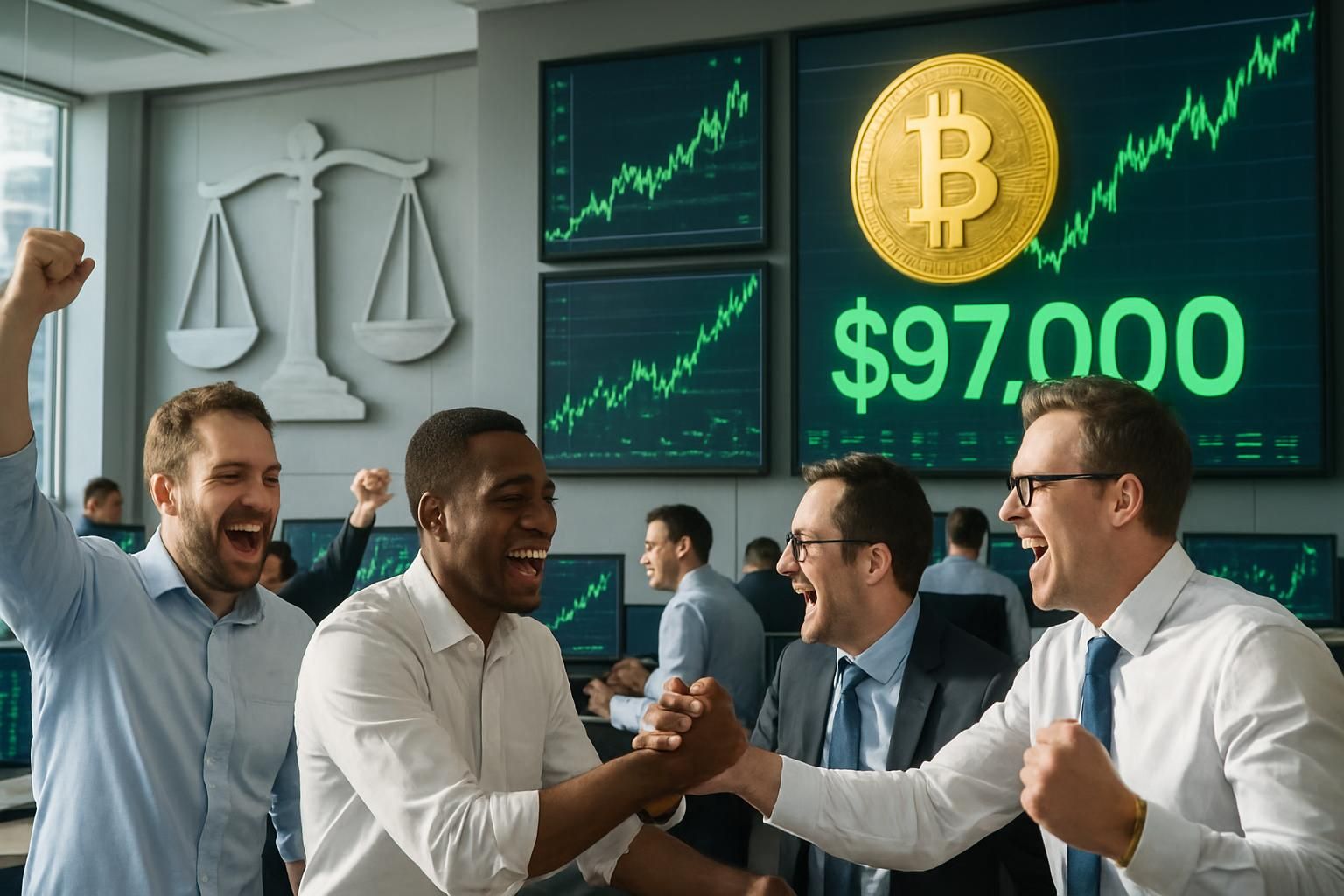 découvrez comment bitcoin (btc) a connu un rebond spectaculaire à 97 000 $, porté par une avancée réglementaire majeure qui pourrait transformer le marché des cryptomonnaies.