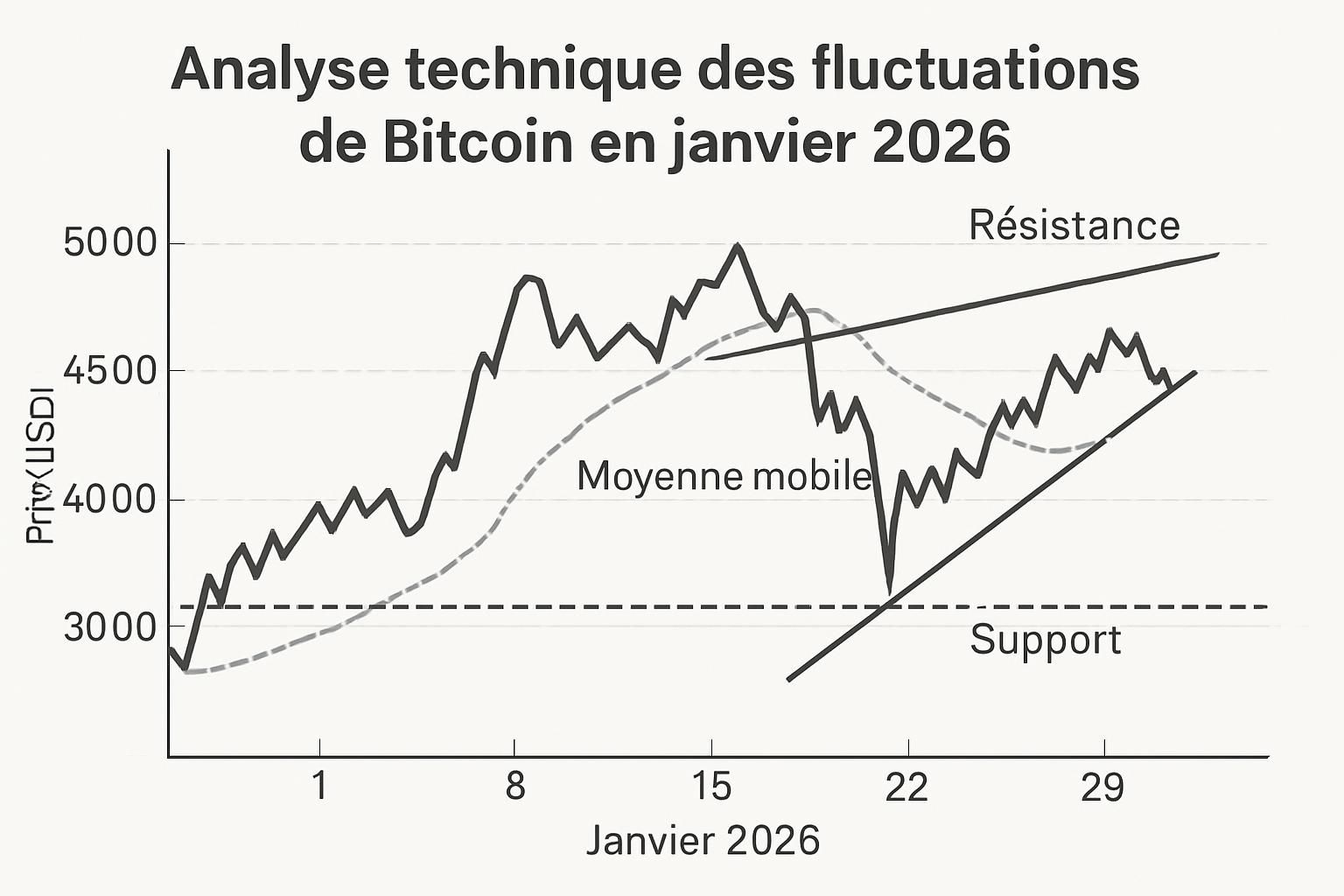 découvrez pourquoi le 24 janvier représente une date clé pour le bitcoin, avec une zone cruciale à surveiller pour un potentiel rebond du btc.