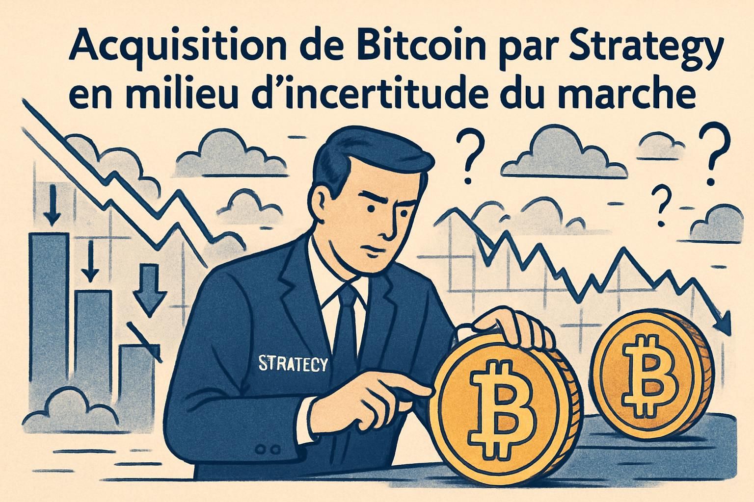 bitcoin : strategy renforce sa position en acquérant 1 229 btc malgré les incertitudes actuelles du marché, témoignant de sa confiance à long terme.