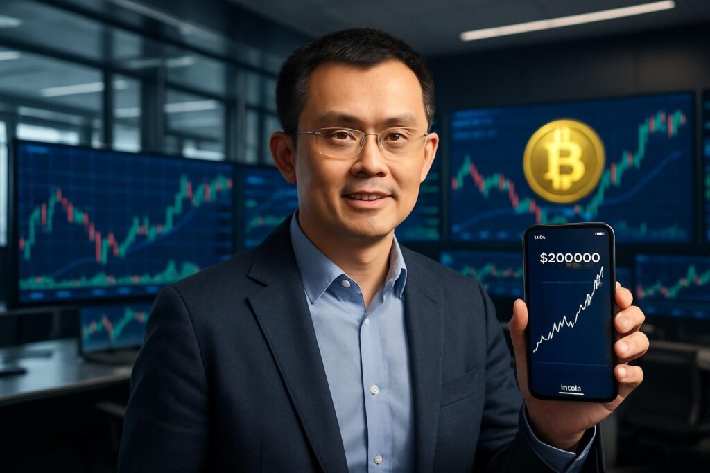 découvrez pourquoi cz, fondateur de binance, prévoit un supercycle prometteur pour bitcoin, avec une valorisation potentielle atteignant 200 000 $.