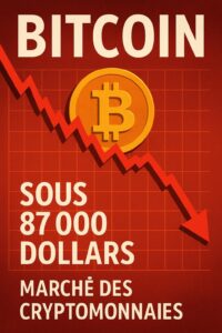 le bitcoin chute sous les 87 000 $, provoquant plus de 744 millions de dollars de liquidations sur le marché des cryptomonnaies. analyse des impacts et perspectives.