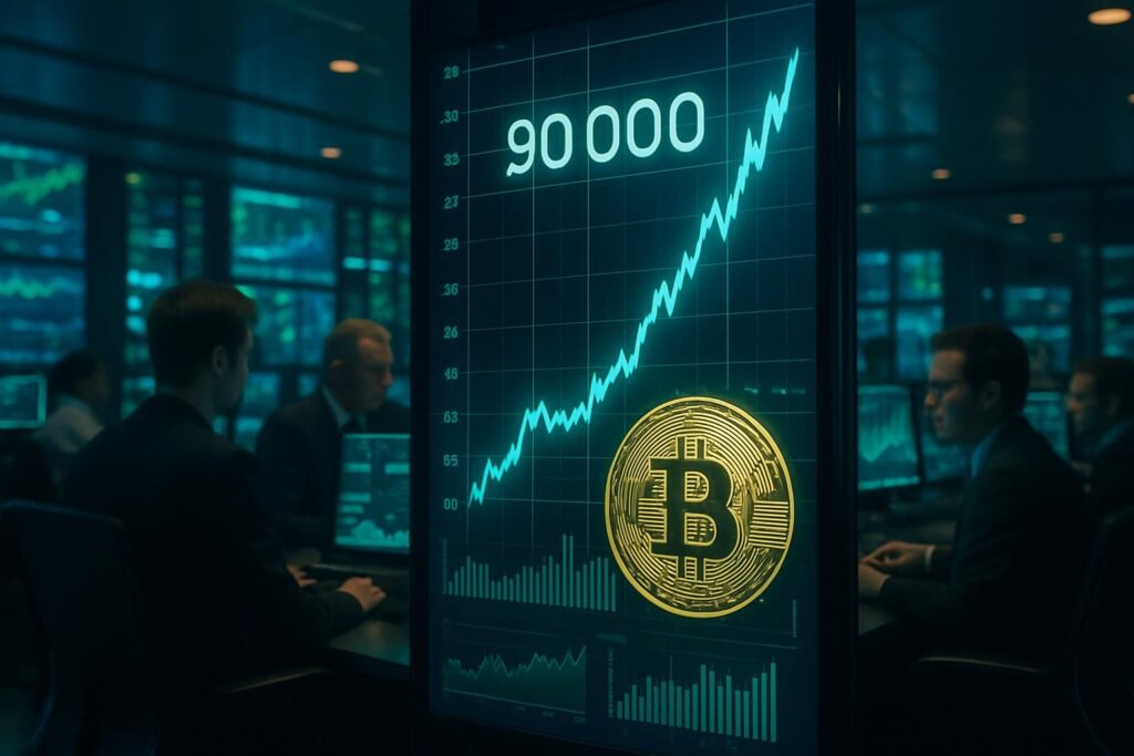découvrez pourquoi le bitcoin franchissant les 90 000 dollars pourrait annoncer un tournant majeur dans le monde des cryptomonnaies et ce que cela signifie pour les investisseurs.
