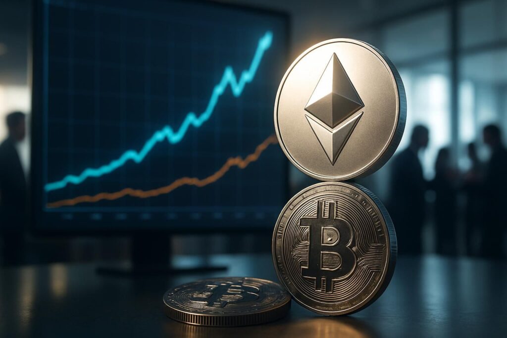 découvrez comment le ratio eth/btc relance les débats, avec ethereum prêt à surpasser bitcoin à nouveau et marquer son retour en force sur le marché des cryptomonnaies.
