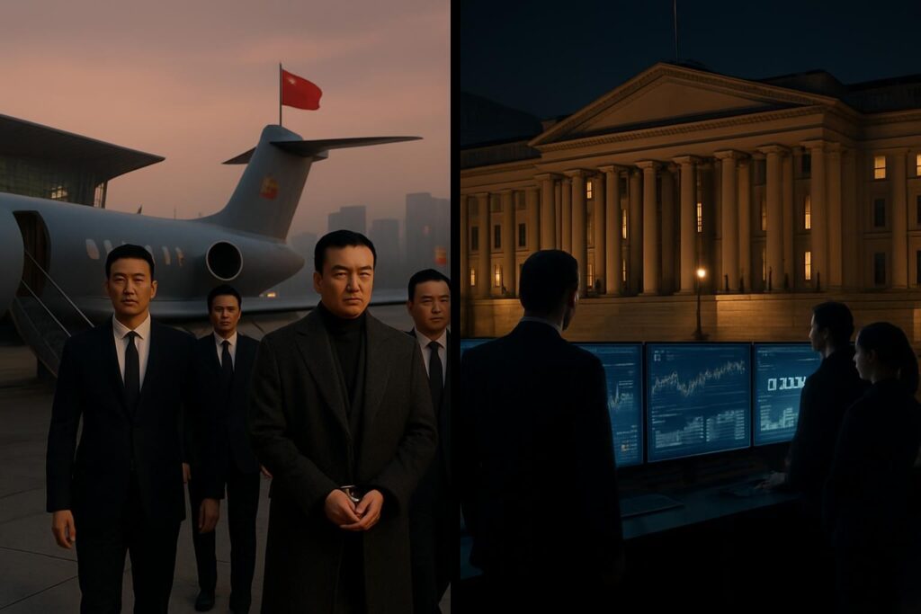 découvrez comment la chine rapatrie un baron du crime alors que les états-unis conservent ses 127 000 bitcoins dans notre édition du jt du coin.