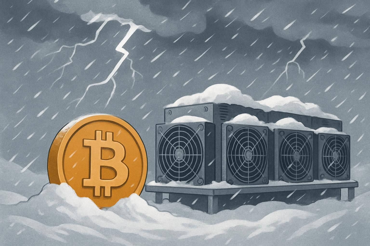 le hashrate du bitcoin chute de 12 %, enregistrant la plus forte baisse depuis l'interdiction du minage en chine, selon cryptoquant. analyse des impacts sur le réseau et les perspectives du marché.