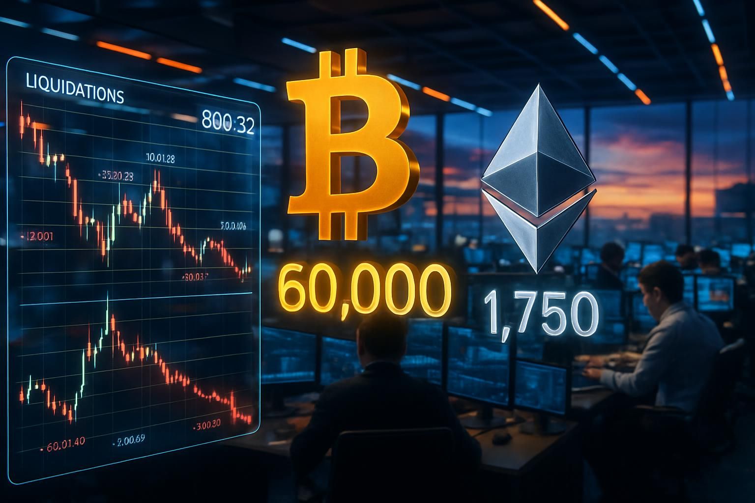 découvrez l'analyse des 7 milliards de liquidations récentes, les fluctuations du btc à 60 000 $ et de l'eth à 1 750 $, et explorez les perspectives futures du marché des cryptomonnaies.