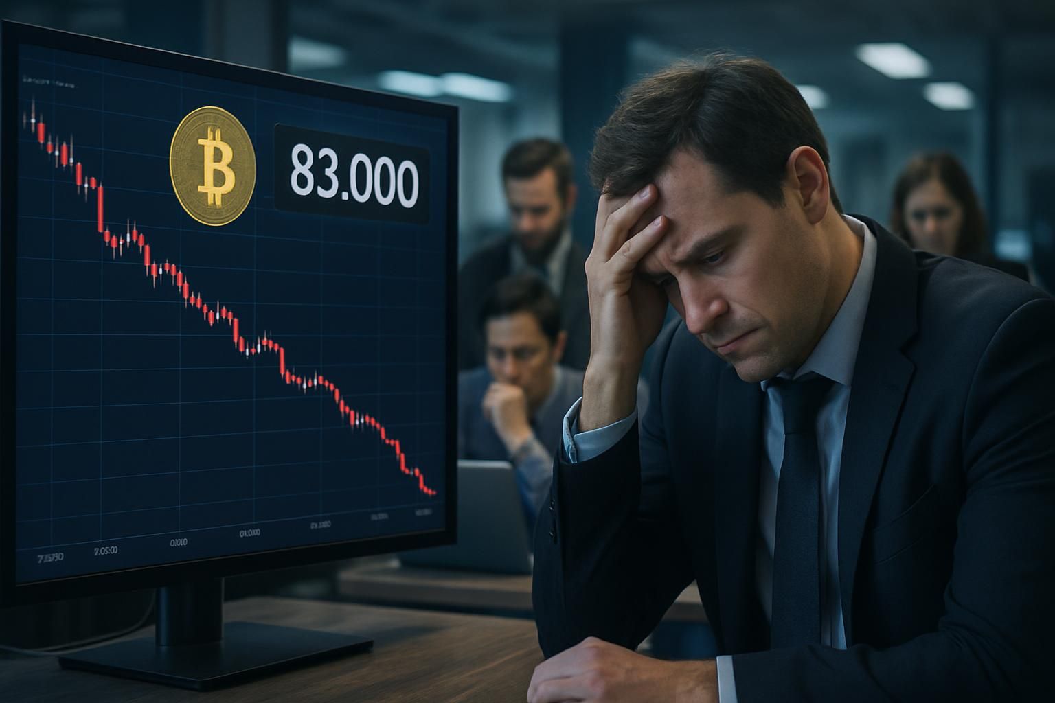 découvrez pourquoi le prix du bitcoin (btc) stagne à 83 000 $ et les facteurs qui poussent les investisseurs à vendre massivement. analyse complète des tendances du marché.