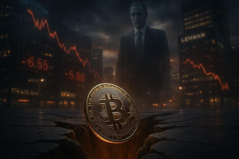 découvrez comment la chute soudaine du bitcoin rappelle le chaos financier de lehman brothers, ravivant les inquiétudes sur la stabilité des marchés mondiaux.