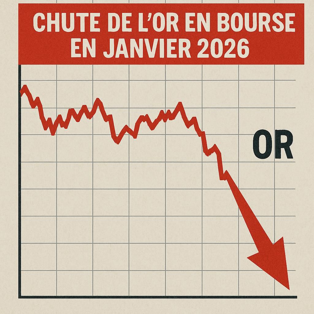 découvrez l'effondrement spectaculaire de l'or, chutant de 8 % en une heure, tandis que le bitcoin recule sous les 85 000 dollars, impactant les marchés financiers.