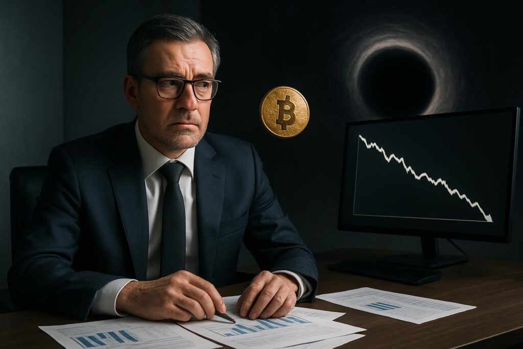 un expert ayant prévu la crise de 2008 met en garde contre les dangers du bitcoin (btc), qualifiant la situation actuelle de « trou noir économique ».