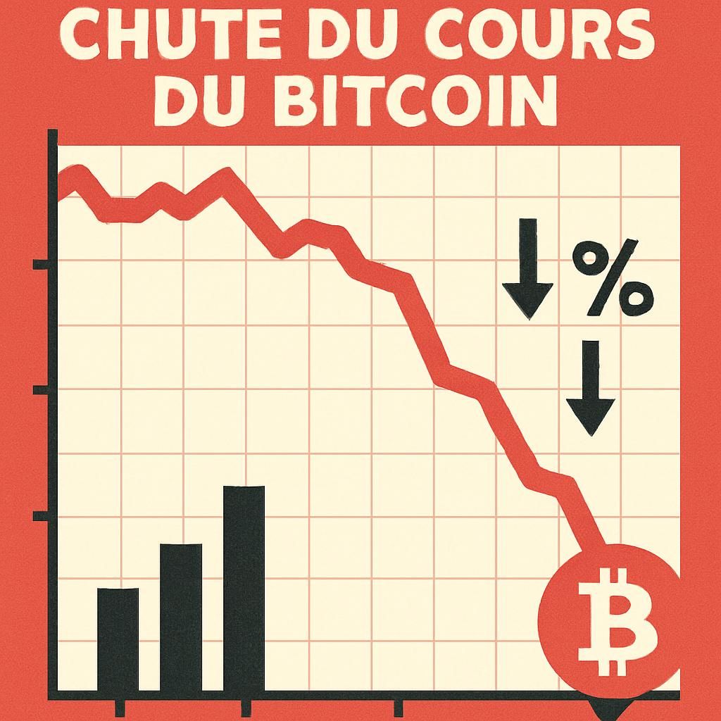 analyse détaillée de la chute historique du cours du bitcoin en ce début d'année, retour sur les raisons et les impacts pour le roi des cryptomonnaies.