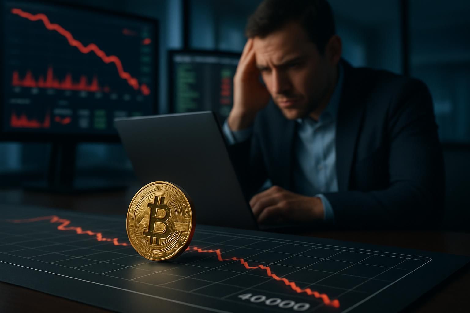 découvrez l'analyse d'un expert sur la tendance du bitcoin, qui pourrait atteindre 40 000 dollars, tout en alertant sur une possible faiblesse à venir sur le marché.