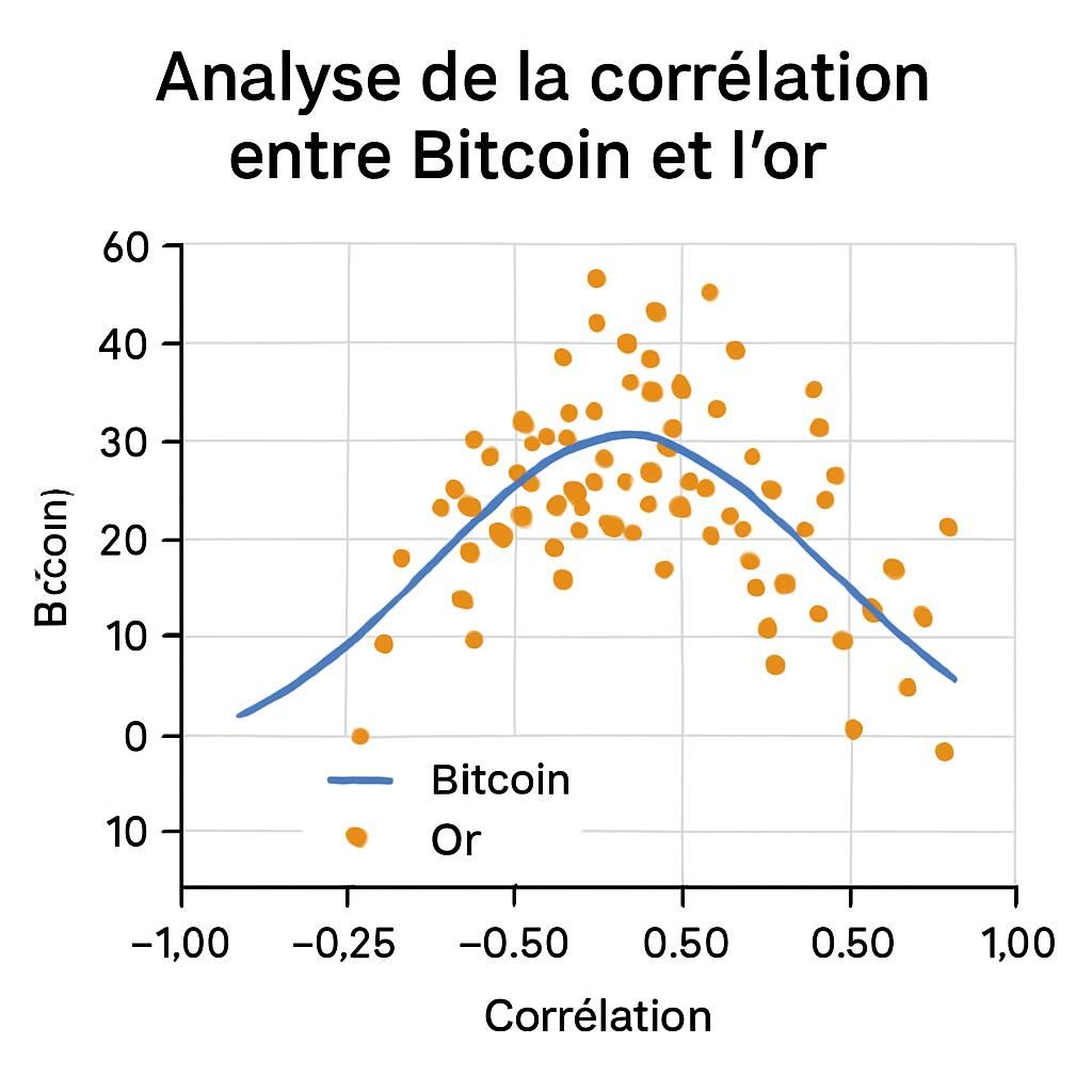 découvrez pourquoi le lien entre bitcoin et l'or est au plus bas depuis 3 ans et analysez les perspectives pour le plancher du btc dans un contexte économique incertain.