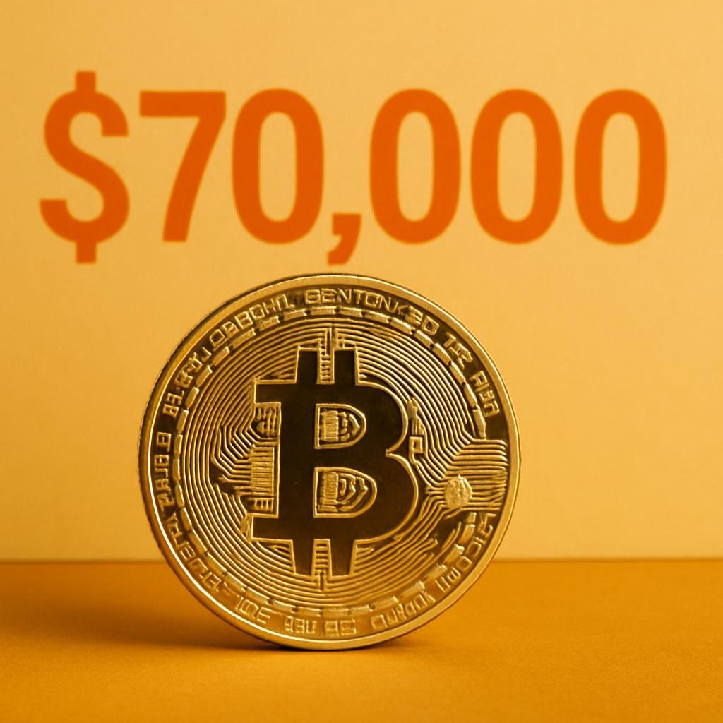 bitcoin dépasse les 70 000 dollars, provoquant une réaction immédiate d'ethereum, xrp et dogecoin qui liquident leurs positions courtes suite à cet événement capital sur le marché des cryptomonnaies.