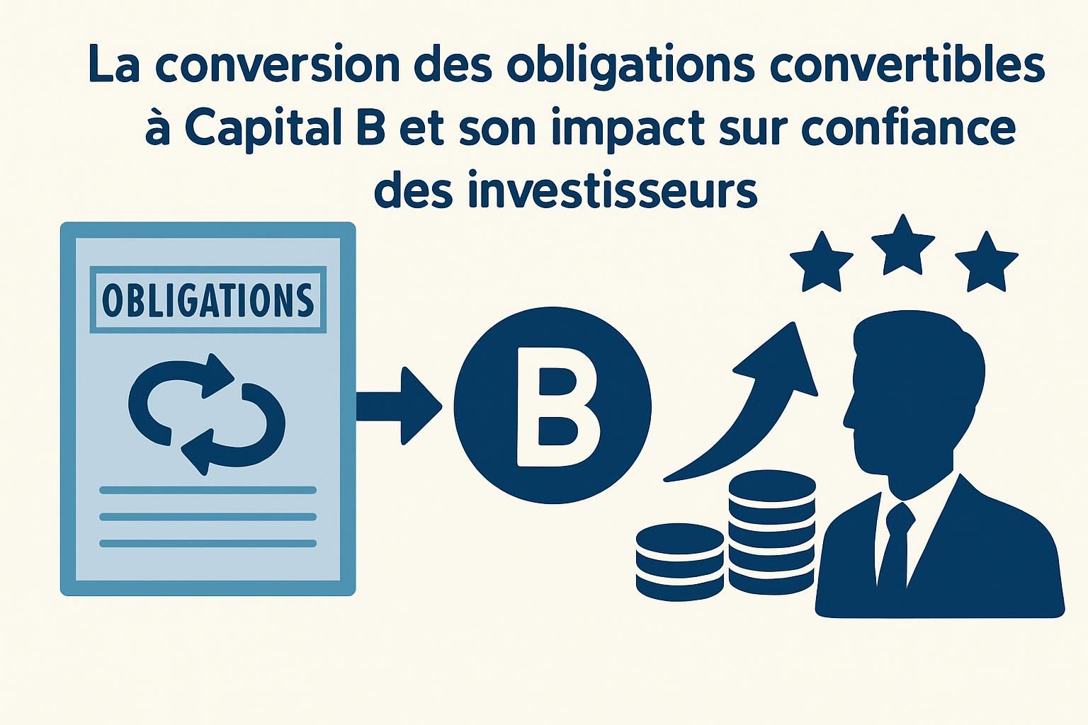 capital b annonce la conversion de près de 20 millions d'oca b-01 détenues par blockstream capital, marquant une étape clé dans le développement financier et stratégique de la société.
