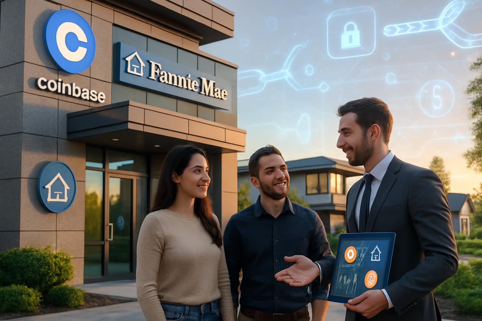 découvrez comment coinbase et fannie mae innovent avec des prêts hypothécaires garantis par la cryptomonnaie, fusionnant finance traditionnelle et technologies blockchain.