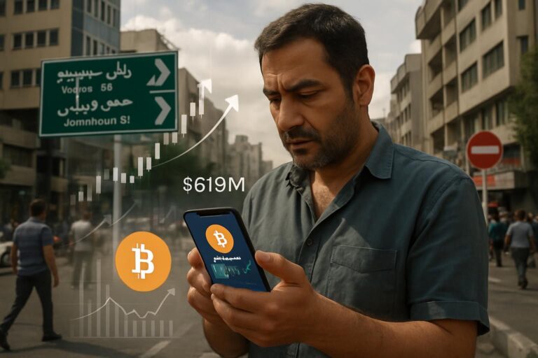 découvrez comment la cryptomonnaie attire 619 millions de dollars en pleine crise iranienne et le rôle central du bitcoin dans cette dynamique économique.