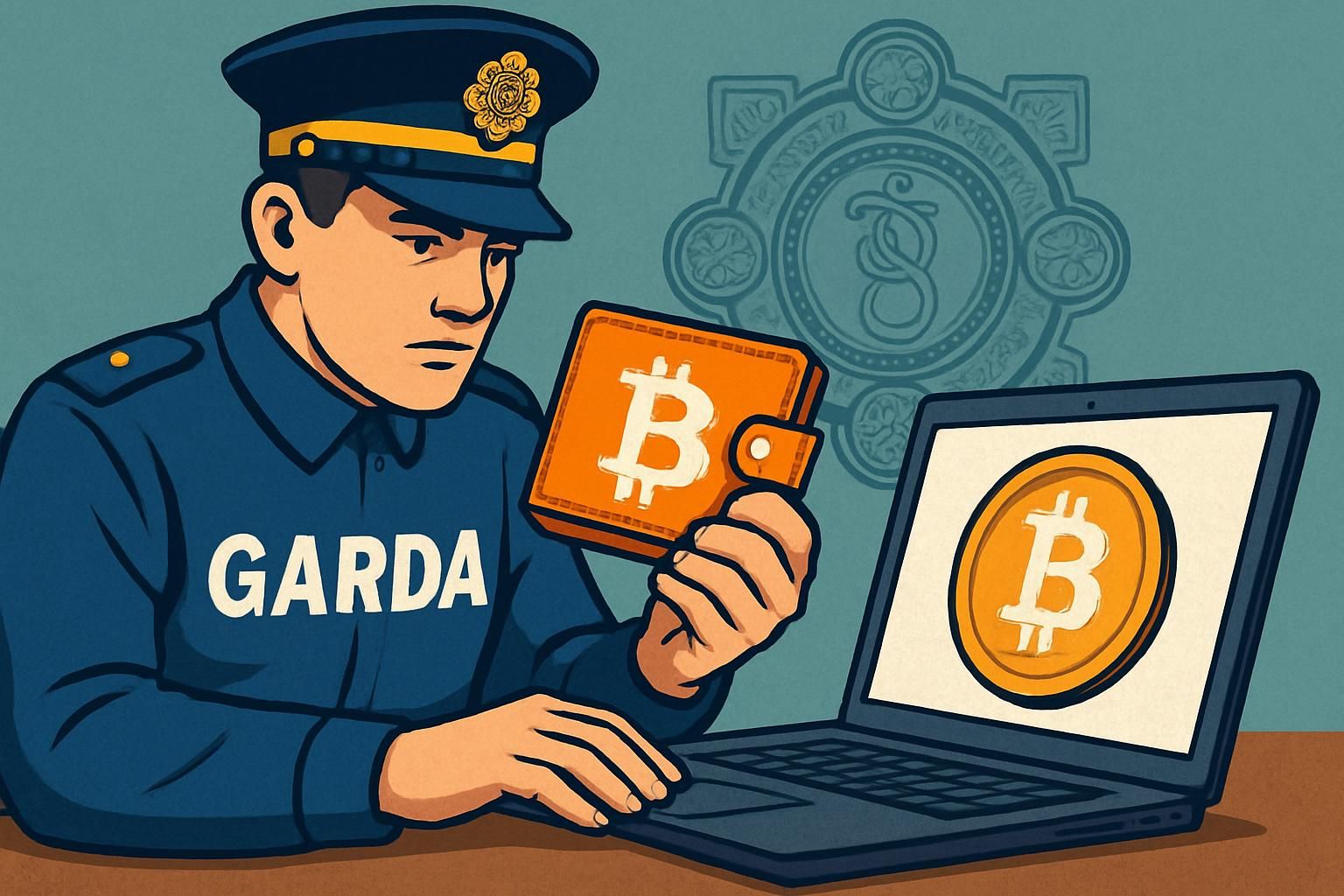 la police irlandaise récupère un wallet bitcoin oublié depuis près de dix ans, révélant une histoire surprenante de cryptomonnaie abandonnée.