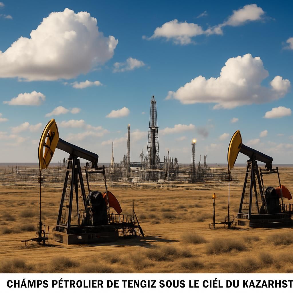 le champ pétrolier de tengiz au kazakhstan reprend sa production quotidienne, tout en faisant face à plusieurs défis opérationnels et environnementaux.