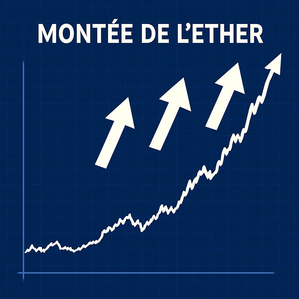 les actions liées à l’ether connaissent une forte hausse suite à la cryptomonnaie atteignant un sommet inédit depuis cinq semaines, marquant un regain d'intérêt sur le marché.