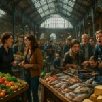 découvrez l'ambiance unique des halles, mêlant animations dynamiques et réalités surprenantes, pour une immersion authentique au cœur de ce lieu emblématique.