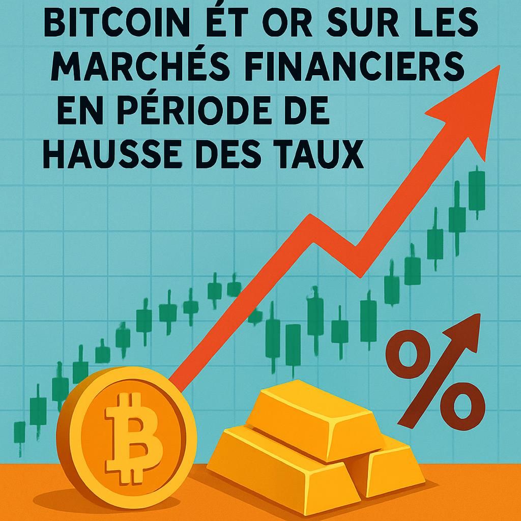 découvrez pourquoi le bitcoin a mieux résisté que l'or face à la hausse des taux de la fed, avec une baisse limitée à 1 % contre 2 % pour l'or.
