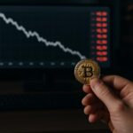 près de la moitié des bitcoins actuellement en circulation enregistrent des pertes, reflétant la volatilité du marché des cryptomonnaies.