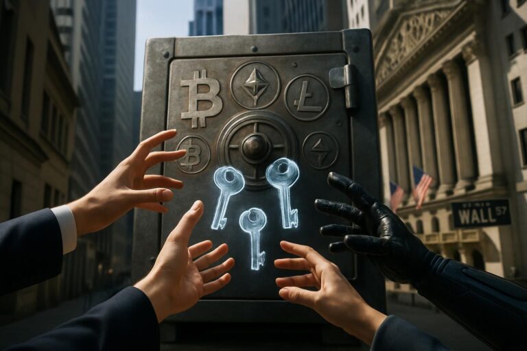découvrez qui détient véritablement le contrôle des clés de la crypto-monnaie à wall street et les enjeux cachés de cette influence financière.