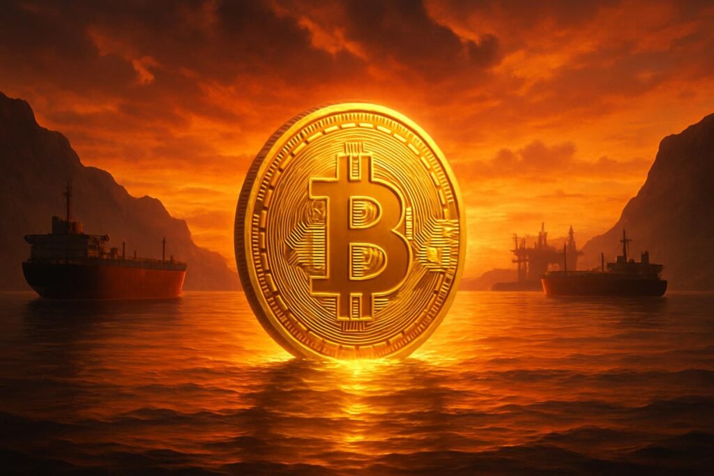 découvrez comment la réouverture stratégique du détroit d’hormuz pourrait propulser le bitcoin à 80 000 dollars ce week-end, analysant les impacts économiques et les perspectives du marché des cryptomonnaies.