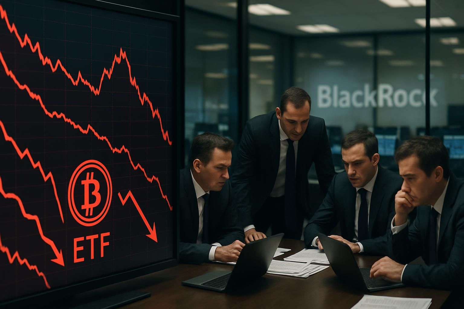 découvrez comment blackrock a changé de position tandis que les etf bitcoin terminent le mois d'avril en baisse, analysant les impacts sur le marché des crypto-monnaies.