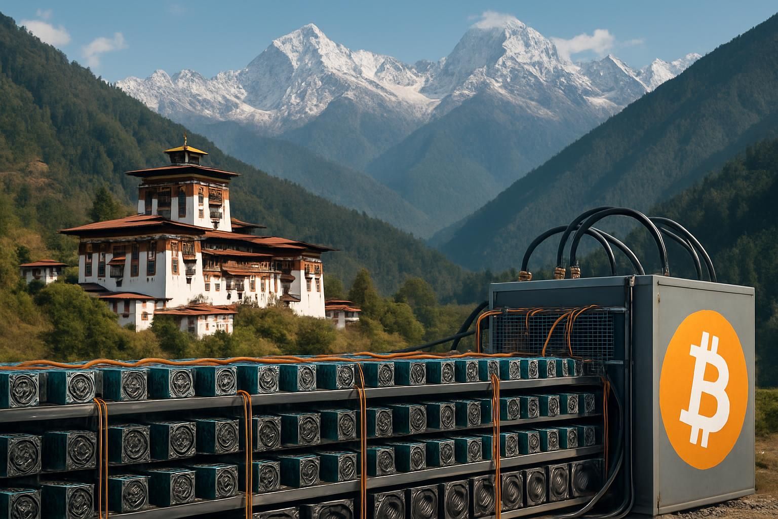 le bhoutan vend 70 % de ses réserves en bitcoin en réponse à un ralentissement significatif du minage, impactant sa stratégie économique liée aux cryptomonnaies.