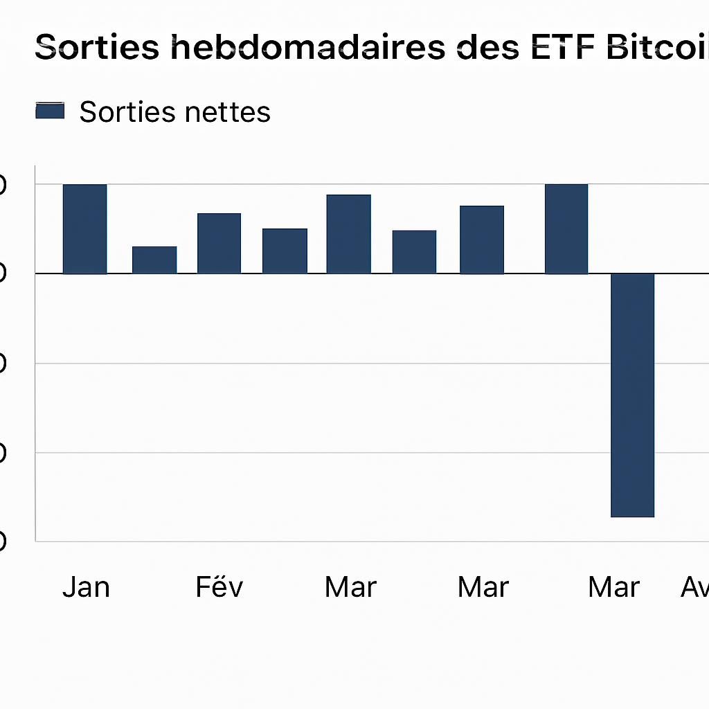 découvrez pourquoi les etf bitcoin enregistrent la plus grande sortie hebdomadaire, avec un retrait de 225 millions, et ses implications sur le marché des cryptomonnaies.