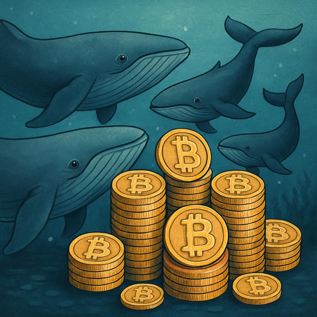 les baleines bitcoin augmentent leurs réserves de 69 %, signalant une forte accumulation malgré les avertissements d'ark que le creux du marché n'est pas encore atteint. analyse et perspectives du marché crypto.