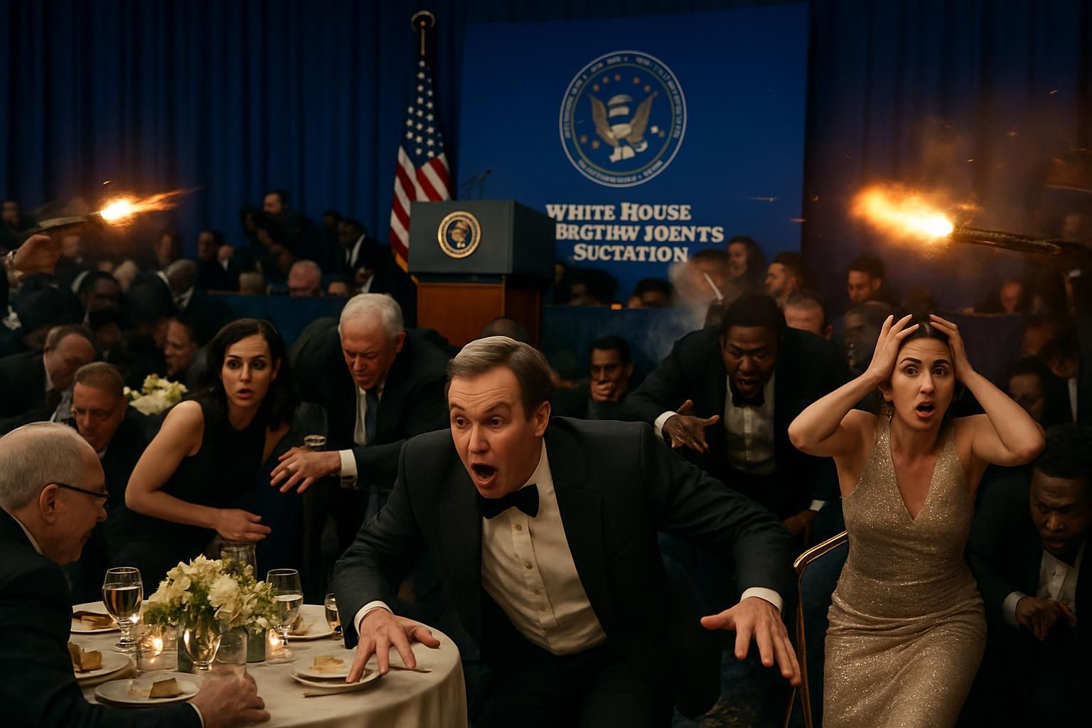 les cryptomonnaies liées à trump s'effondrent après une fusillade lors du dîner des correspondants, semant la stupeur à washington et provoquant une onde de choc financière.