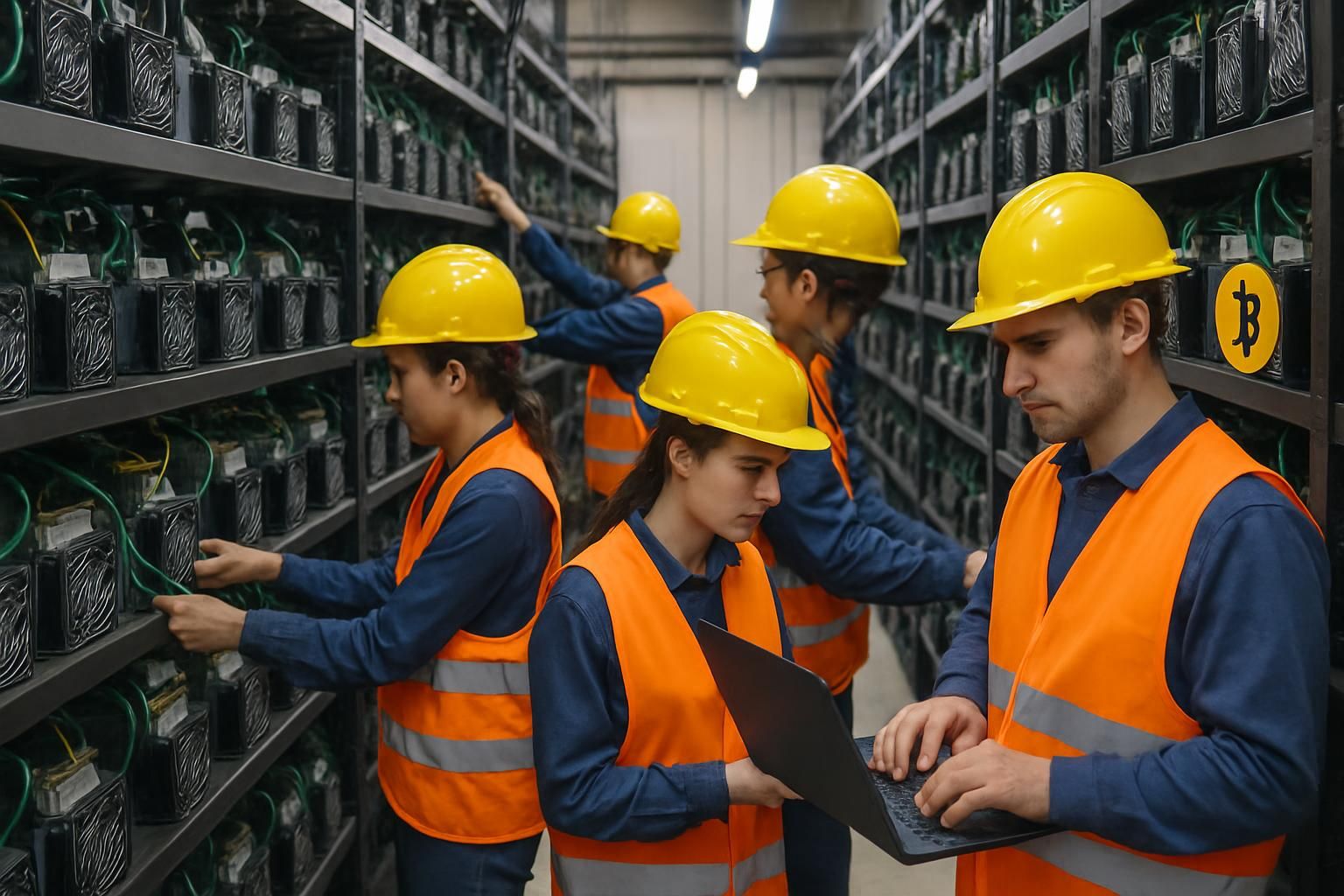 au premier trimestre 2026, les mineurs publics de bitcoin ont vendu un record de 32 000 btc en raison de l'érosion des marges, reflétant les défis croissants dans l'industrie minière.