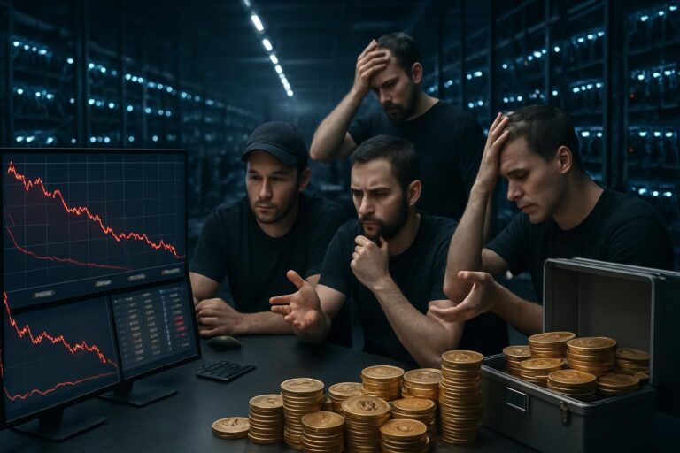 au premier trimestre 2026, les mineurs publics de bitcoin ont enregistré un record de cessions en vendant 32 000 btc, confrontés à une érosion significative de leurs marges bénéficiaires.
