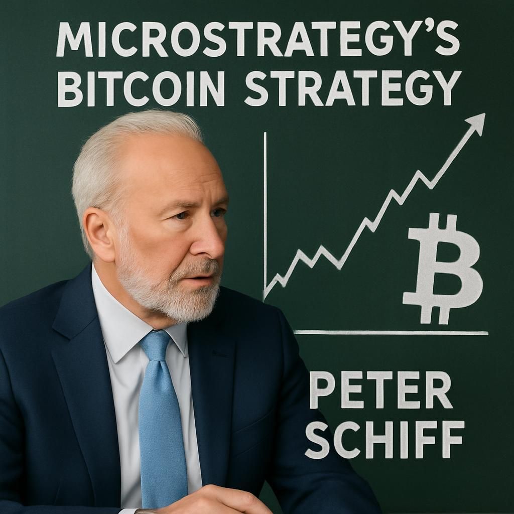 peter schiff met en garde contre une « spirale infernale » provoquée par la stratégie bitcoin adoptée par microstrategy, soulignant les risques financiers importants associés.