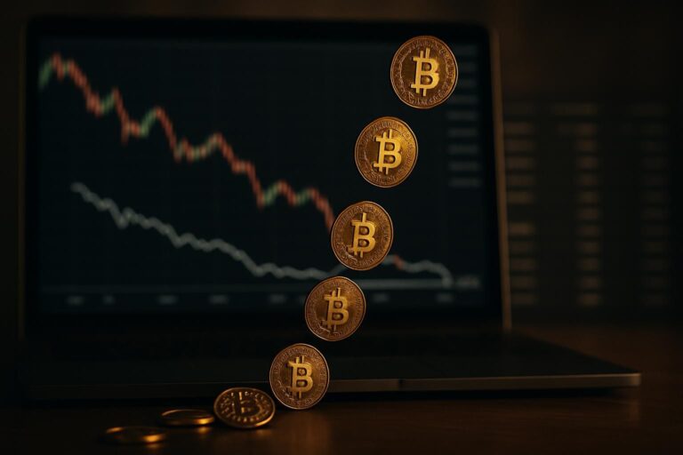 analyse du repli des flux de bitcoin des investisseurs majeurs sur les plateformes, avec un retour aux niveaux de 2018 et une contraction notable de l’offre sur le marché.