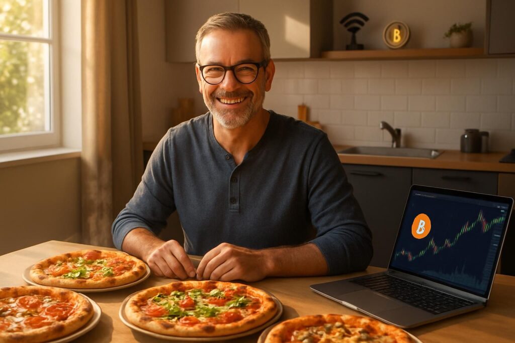 découvrez le récit du bénéficiaire du bitcoin pizza day et comment il a utilisé ses 10 000 btc, une histoire fascinante sur la valeur grandissante du bitcoin.